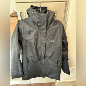 Black Womens Mountain Hardware Ski Jacket